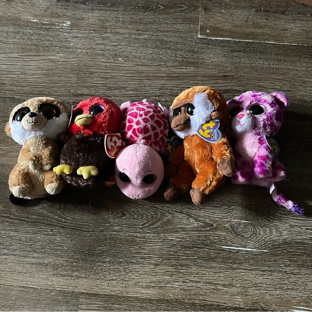 TY Beanie Babys‎ Set Of Five